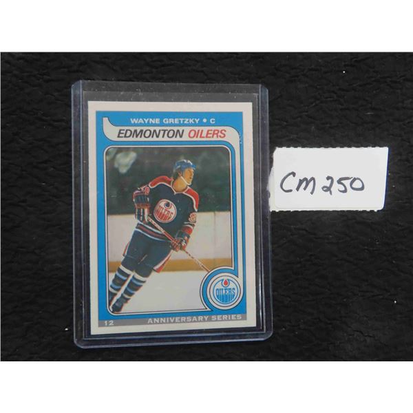 Wayne Gretzky Edmonton Oilers Card