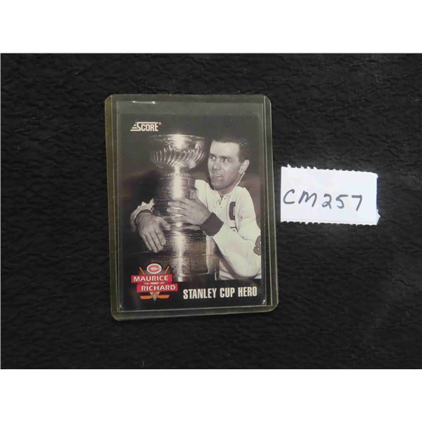 Maurice Richard Montreal Canadiens Card