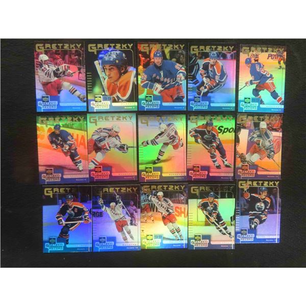 1999 Wayne Gretzky 15 Card Set