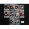 Image 1 : WLAF World League Football 10 Team Helmet Card Set