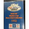 Image 3 : 1992 NASCAR Winston Cup 10 Race Cards Set