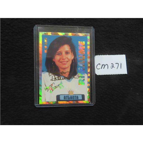 Autographed Manon Rheaume Card