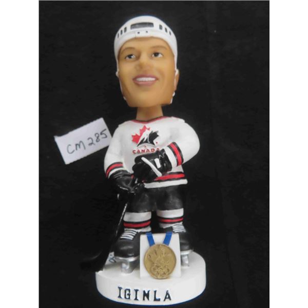 Autographed Jarome Iginla Team Canada Bobblehead