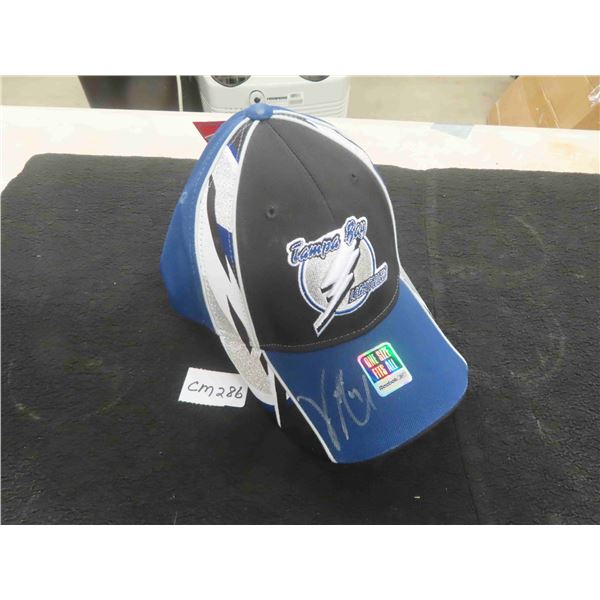 Autographed Vincent Lecavalier Tampa Bay Lightening Hat 