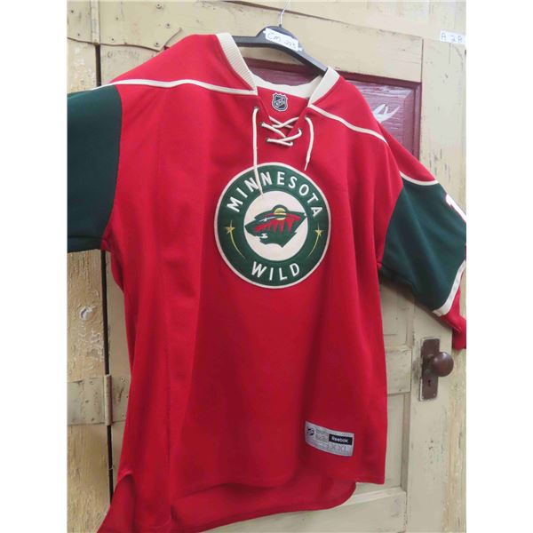 Devin Setoguchi Minnesota Wild Jersey Sz XXL