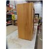 Image 2 : Double Door Wooden Display Cabinet with Glass + 2 Shelves