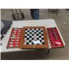 Image 1 : Oriental Design Fancy Folding Chess with Most Pieces - Extended 19" x 19"
