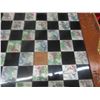 Image 5 : Oriental Design Fancy Folding Chess with Most Pieces - Extended 19" x 19"