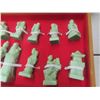 Image 8 : Oriental Design Fancy Folding Chess with Most Pieces - Extended 19" x 19"
