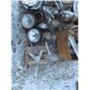 Image 4 : Pallet Lot of Misc. Vintage Auto Parts ; Bel-Air, Lights, Chrome, etc.… 