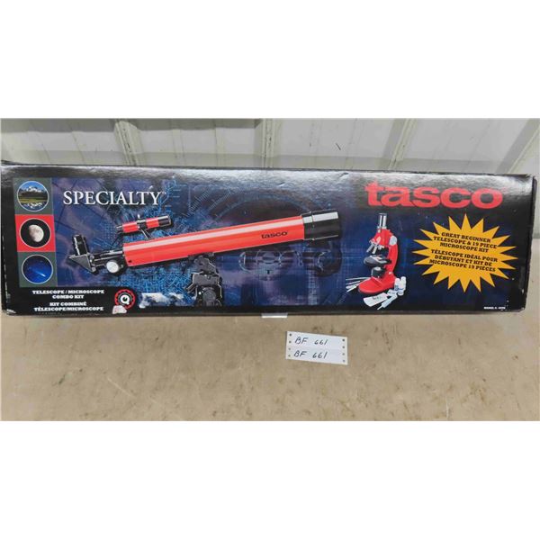 New Tasco Telescope/ Microscope Combo Kit
