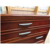 Image 4 : Modern 5 Drawer Dresser - Wood 18" x 38" x 46"