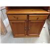 Image 5 : Pine Step Back Cabinet - 2 pc 16" x 33" x 71"