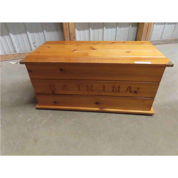 Pine Chest 16" x 19" x 36"