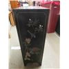 Image 3 : 2 Door Cabinet with Oriental Mother of Pearl Style Décor 14" x 27" x 41"