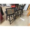 Image 5 : 4 Modern Swivel Bar Stools