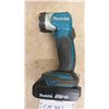 Image 3 : Makita Cordless 18V Items; Drill, Impact, Flashlight, 2 Chargers, 4 Batteries, Radio, 