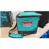 Image 8 : Makita Cordless 18V Items; Drill, Impact, Flashlight, 2 Chargers, 4 Batteries, Radio, 
