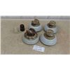 Image 1 : 4 Insulators ; 2 Large + 2 Small
