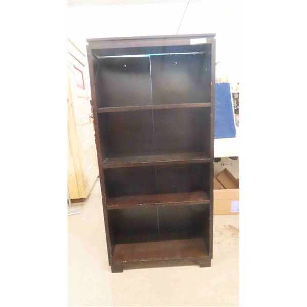 4 Shelf Bookcase 13" x 29" x 60"