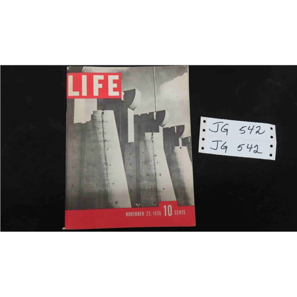 1936 ' Life' Magazines - 1st Issue Small Size 6.5" x 8.5"