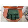 Image 4 : Wooden Stand Up Jewelry Box 10"x 13" x 35"