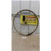 Image 1 : Wooden Rim with Wire Spokes 26" Diameter