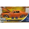 Image 3 : 2 New Die Cast Cars 1:24 Scale; 1970 Mustang Boss 429 + 1957 Bel Air