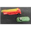 Image 12 : 10 Die Cast Vehicles ; Double Decker Busses, Corgi Jaguar, Corvette, Different Scales,
