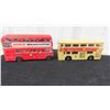 Image 2 : 10 Die Cast Vehicles ; Double Decker Busses, Corgi Jaguar, Corvette, Different Scales,