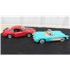 Image 7 : 10 Die Cast Vehicles ; Double Decker Busses, Corgi Jaguar, Corvette, Different Scales,
