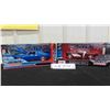 Image 1 : 2 New Pro Touring Die Cast 1:24 Scale 1970 Challenger + 1957 Corvette