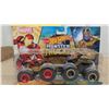 Image 3 : 5 New Hot Wheels Monster Trucks ; Iron Man, Thanos, Buzz Lightyear, Zurg, plus more
