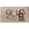 Image 1 : 1997 Gal OOB Star Wars Death Star, Macro Machines, Metal Die Cast Finn Storm 