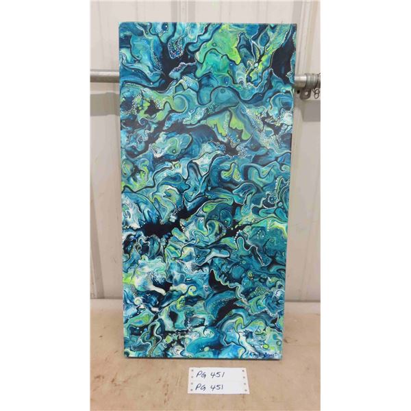 Renay Taylor Besant Painting ' Phantasm' Holds Membership in ; Manitoba Society of