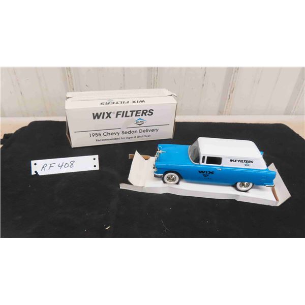 Wix 1955 Chevy Sedan Delivery Coin Bank 1: 25 Scale