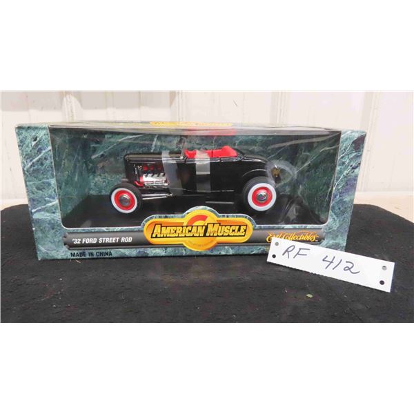 1932 Ford Street Rod American Muscle ERTL Die Cast 1:18 Scale