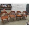 Image 1 : 4 Solid Wood Chairs