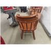 Image 5 : 4 Solid Wood Chairs