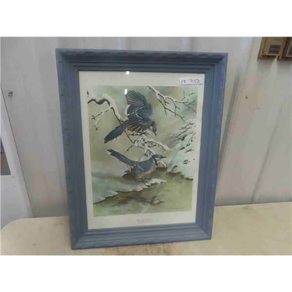 1969 Framed Print by Basil Ede 22.5" x 29"