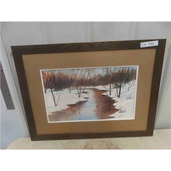 Water Color by Joanne Harris 23" x 31"