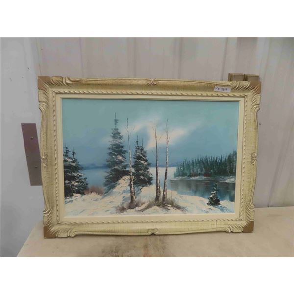 Painting on Canvas by Varga 31" x 43"