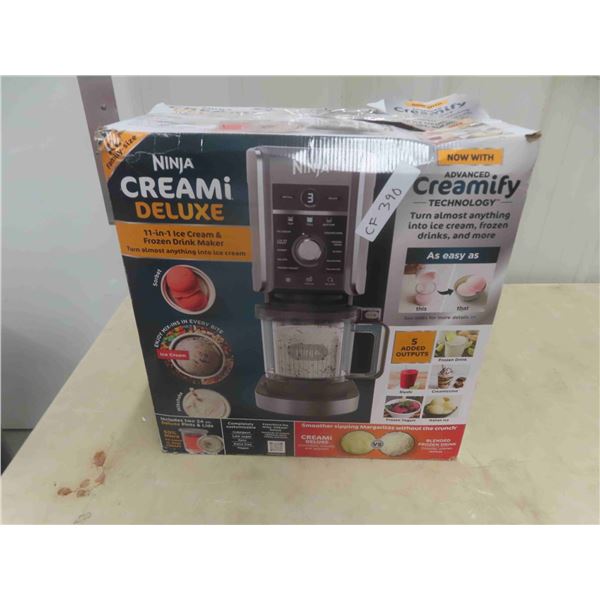 New Ninja Creami Deluxe 11 in 1 Ice Cream + Frozen Drink Maker