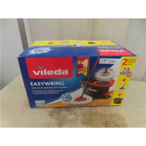 New Vileda Spin Mop Bucket System