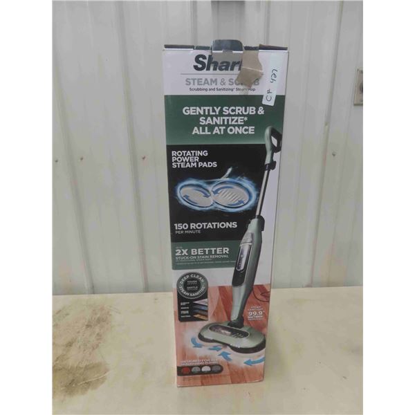 New Shark Scrub + Sanitize Steam Mop