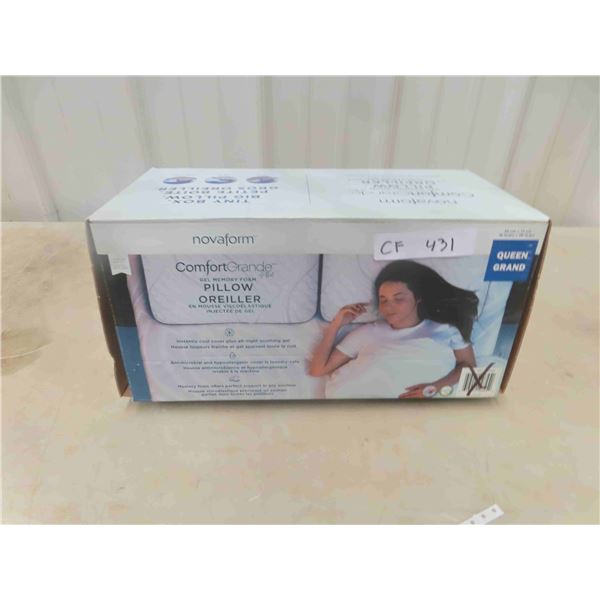 New Novaform Comfort Gel Memory Foam Pillow  - Queen