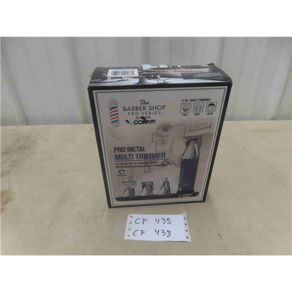 New ConAir Barber Shop Pro Series Multi Trimmer
