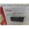Image 2 : New MasterChef 1.1 Cu Ft White Microwave
