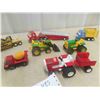 Image 4 : Tonka Toys; Truck, Tractors, Trailer - 16 Items