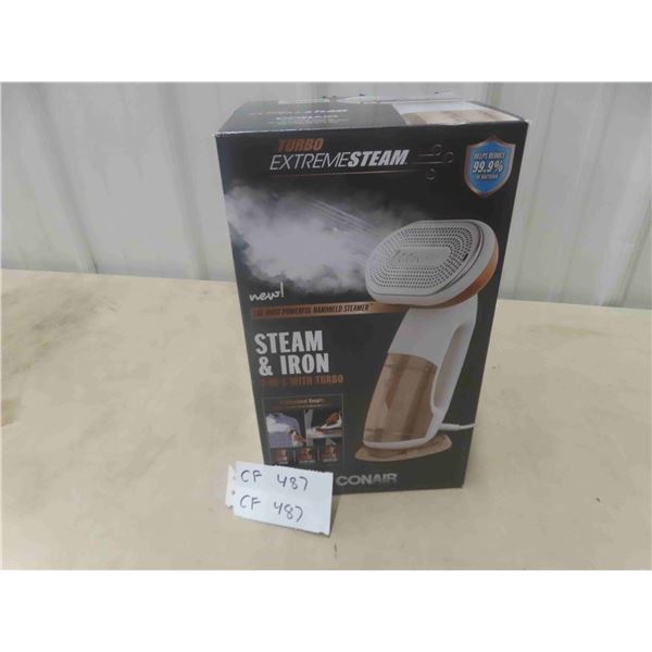 New Conair Steam Iron 2 in 1